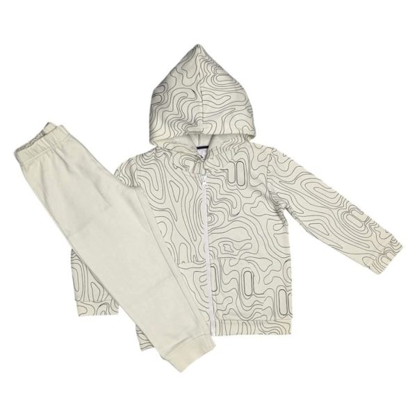 Kids printed hoodie set